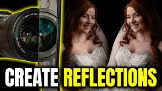 Thumbnail: How to create REFLECTIONS in-camera | Creative wedding photography