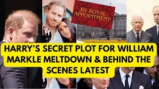 Thumbnail: HARRY SECRETLY PLOTS THIS FOR WILLIAM, MARKLE MELTDOWN & MONEY FOR NOTHING #royal #meghanmarkle 