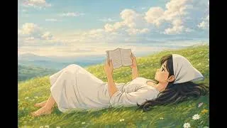 Thumbnail: The Quiet Life We Dream Of 🍎 🍄‍🟫☕ I Relaxing Ghibli-Inspired Animation✨️🌼