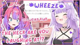Thumbnail: Vivi's UNHINGED "Preference" Got Okayu WHEEZING NONSTOP! 😂💀 | Hololive Clip