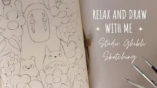 Thumbnail: Relax and Draw with Me | Studio Ghibli Sketching