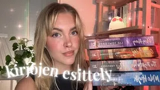 Thumbnail: ASMR SUOMI kirjojen esittely (kaikki mun kirjat) | book show & tell | whispering & book sounds