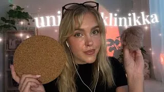 Thumbnail: ASMR SUOMI uniklinikan vastaanotto (nukahdat 100% varmasti) | sleep clinic | tingly triggers