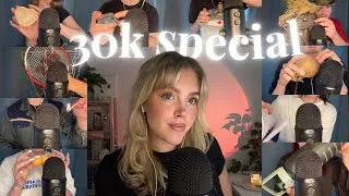 Thumbnail: my 11 friends try ASMR (summer cottage core) | 30k special
