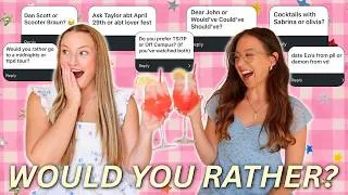 Thumbnail: Would You Rather? (Fangirl Edition) feat. Ally Sheehan 💘