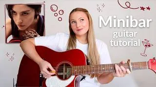 Thumbnail: Gracie Abrams Minibar Guitar Tutorial EASY CHORDS⭐️ Daughter from Hell