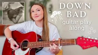 Thumbnail: Taylor Swift Down Bad Guitar Play Along (Clean Version) // The Tortured Poets Department