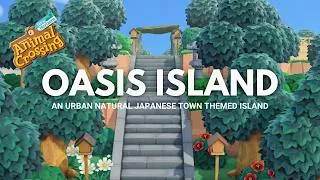 Thumbnail: OASIS ISLAND. || Animal Crossing New Horizons Island Tour.