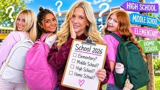 Thumbnail: 🏫 WHAT ARE WE DOiNG FOR SCHOOL?! *2026*🎒✨