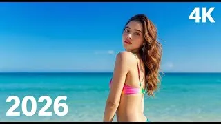 Thumbnail: “Ocean Breeze Deep House Mix 2026 🌊 Summer Chill Vibes 4K UHD | NENGERK”