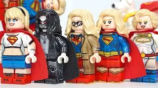 Thumbnail: LEGO Supergirl | Lobo | Power Girl | TAS Supergirl Unofficial Lego Minifigures TP1065