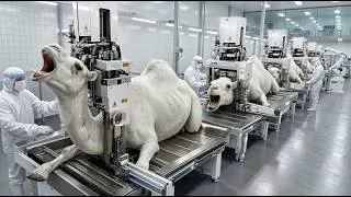 Thumbnail: Inside the World’s Largest White Camel Leather Factory | AI-Driven Robotic Jacket Production