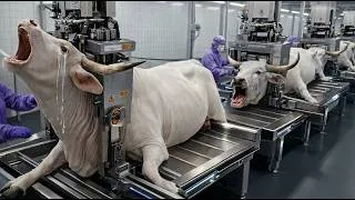 Thumbnail: Inside the World’s Largest AI-Driven Brahman Bull Leather Factory | Robotic Jacket Production