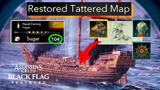 Thumbnail: How to Get Tattered Maps, Farm Sugar & Find Buried Chest | AC Black Flag Resynced