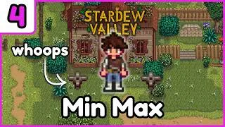 Thumbnail: Mistakes Were Made... - Stardew Valley Min Max Challenge Ep. 4