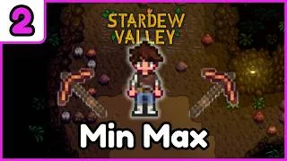 Thumbnail: Pickaxe Upgrade on Day 5?! -  Stardew Valley Min Max Challenge Ep.  2