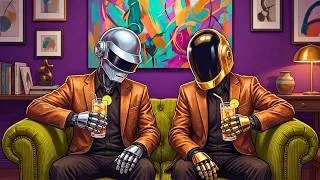 Thumbnail: 🤖 Daft Punk Retro Future Lounge & Groove | Chill Disco, Synthwave, Nu Disco, French Touch Playlist