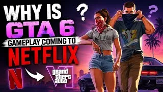 Thumbnail: GTA 6 Gameplay on Netflix... Here's Why 🤯
