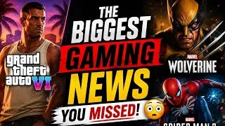 Thumbnail: The Biggest Gaming News You Missed! 😳 #gaming #gta6 #playstation #xbox #gamingnews
