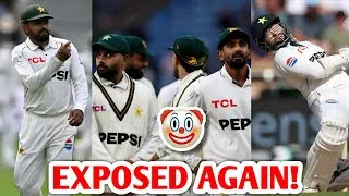 Thumbnail: Pakistan EXPOSED AGAIN 🤡 Pakistan gets SLAMMED by Cricketers 😡 Cricket News Facts