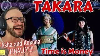 Thumbnail: ARIGATOU GOZAIMASU!!! Kokona and Asha debut! TAKARA - Time is Money -Music Video- reaction