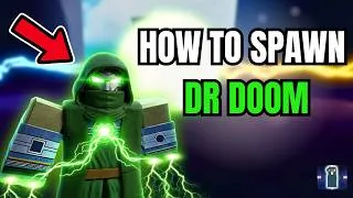 Thumbnail: HOW TO SPAWN DR DOOM Thanos Simulator Roblox (Fastest Way)
