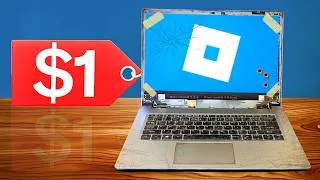 Thumbnail: I Optimized a $1 Laptop for Roblox