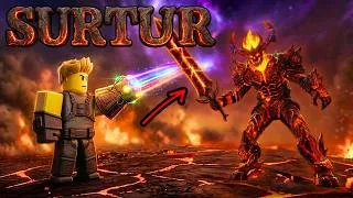 Thumbnail: HOW TO DEFEAT SURTUR & GET TWILIGHT SWORD Thanos Simulator Roblox