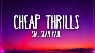 Thumbnail: Sia, Sean Paul - Cheap Thrills (Lyrics)