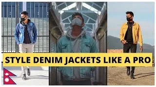 Thumbnail: How to style every Denim jackets | Ways to style denim jacket for men | Nepali Mens Fashion