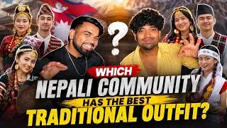 Thumbnail: Which Nepali Community Has the BEST Traditional Outfit? 🇳🇵🔥