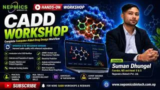 Thumbnail: Hands-On CADD Workshop — Docking, ADMET, Bioactivity Prediction & Structure-Based Drug Design