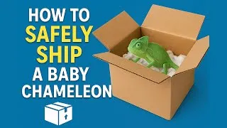 Thumbnail: Shipping a baby chameleon in a box!