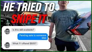 Thumbnail: He tried to SNIPE this graphics card from another buyer!