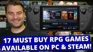 Thumbnail: 17 RPG Hidden Gems & Must-Play Hits On PC Steam