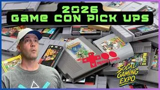 Thumbnail: 🎮 GAME CONVENTION PICKUPS 2026! 🔥 Rare Games & Retro Gaming Treasures