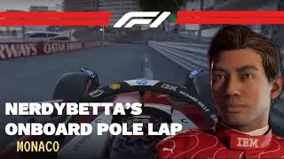 Thumbnail: Nerdybetta’s Pole Lap | 2025 Monaco Grand Prix | My Ferrari F125 Career mode 