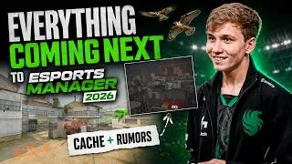 Thumbnail: Big Update Coming to eSports Manager 2026 – Cache & More!