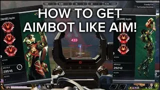 Thumbnail: HOW TO GET AIMBOT LIKE AIM ON CONTROLLER IN APEX LEGENDS (full guide/tutorial and routine + setting)