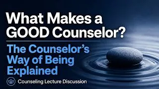 Thumbnail: What Makes a GOOD Counselor? | The Counselor’s Way of Being Explained