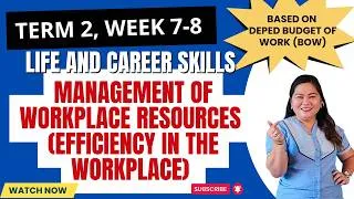 Thumbnail: Life and Career Skills Term 2, Weeks 7–8 EFFICIENCY IN THE WORKPLACE