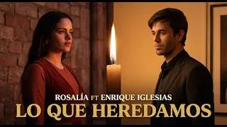 Thumbnail: ROSALÍA FT ENRIQUE IGLESIAS — LO QUE HEREDAMOS (AI Music Video)
