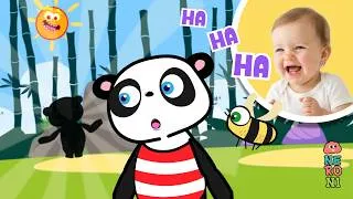 Thumbnail: Goofy Panda & Beebee LOST SHADOW! Funny Baby Laughs Compilation 🐼😂 | Kids Cartoon
