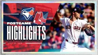 Thumbnail: RED SOX HIGHLIGHTS: Red Sox vs. Blue Jays - 7/25/2026