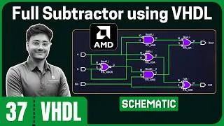 Thumbnail: Full Subtractor using VHDL
