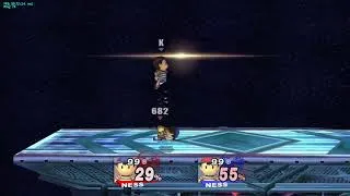Thumbnail: Super Smash Bros. Brawl Interesting Ness Tech from Footstooling!