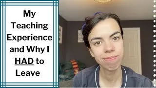 Thumbnail: Why I HAD to Quit My Teaching Job | Growth and Next Steps