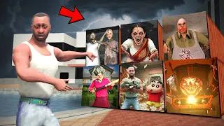 Thumbnail: Franklin Opens Most HAUNTED Mystery Containers In Indian Bike Driving 3D! 😱