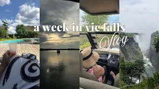 Thumbnail: vlog: spend a week with me in victoria falls | one of the best family holidays ever