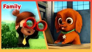 Thumbnail: Babies and Puppy Team Up! 🐶👶 The Boss Baby: Back in The Crib | Netflix Family